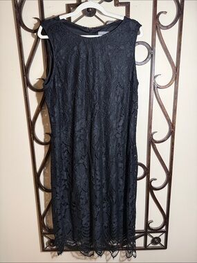 Never Worn - Brand New - Elegant Black Lace Dress
